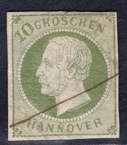Hannover Michel Nr. 18 entwertet