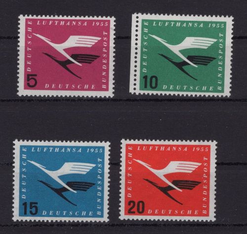 Bund Michel-Nr. 205 - 208 postfrisch