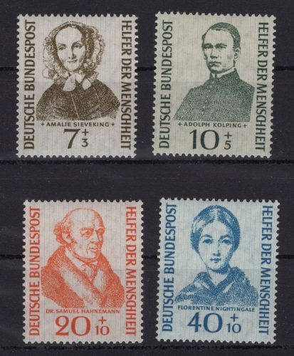 Bund Michel-Nr. 222 - 225 postfrisch