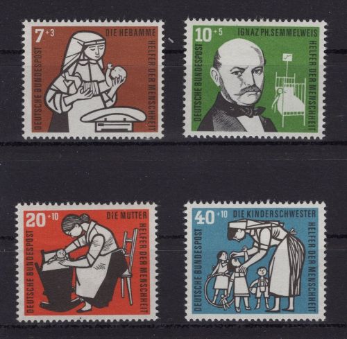 Bund Michel-Nr. 243 - 246 postfrisch