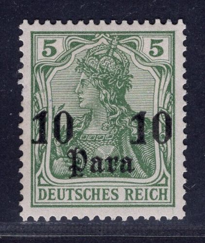 Deutsche Auslandspostämter Türkei Michel-Nr. 24 ungebraucht Falz