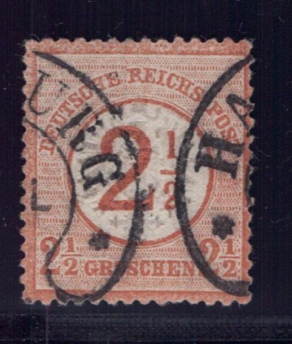 Dt. Reich Michel Nummer 29 gestempelt geprüft