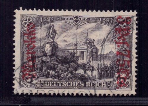 Deutsche Auslandpostämter Marokko Michel Nr. 57 gestempelt