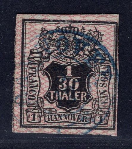 Hannover Michel Nummer 10 a gestempelt