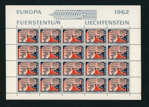 Liechtenstein Michel Nummer 418 Bogen postfrisch