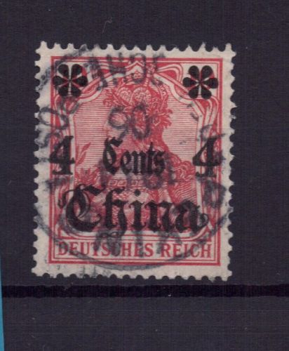 Deutsche Auslandpostämter China Michel Nummer 40 A gestempelt