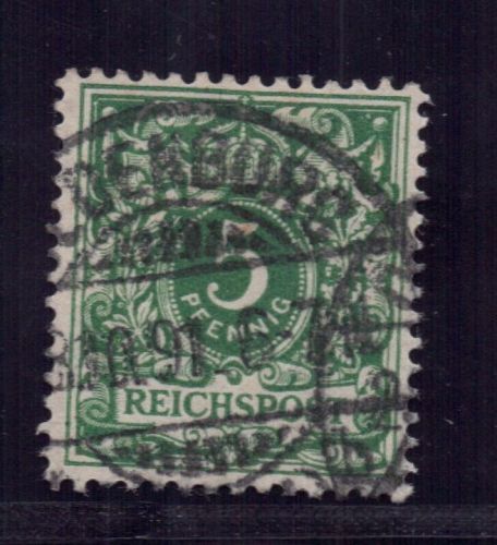 Deutsches Reich Michel Nr 46 a gestempelt + geprüft