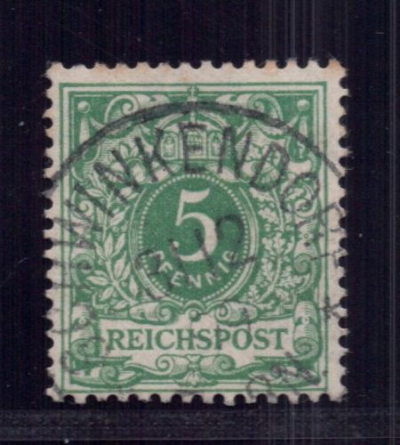Deutsches Reich Michel Nr 46 c gestempelt + geprüft
