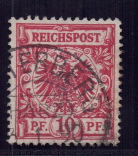 Deutsches Reich Michel Nr 47 a gestempelt + geprüft