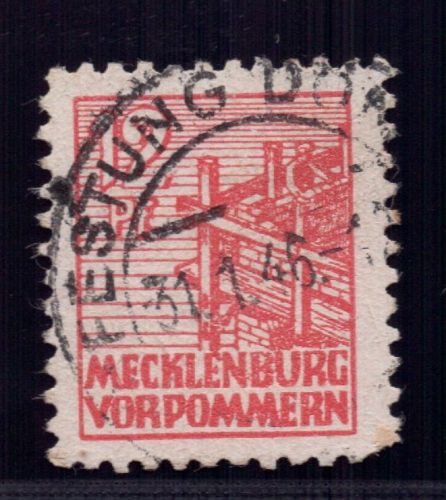 SBZ Michel Nummer 36 X a gestempelt + geprüft