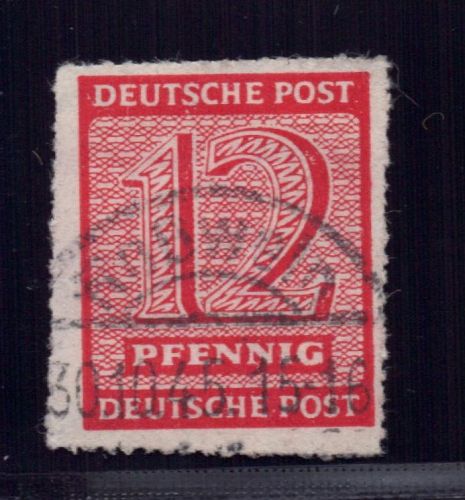 SBZ Michel Nummer 119 DX gestempelt + geprüft