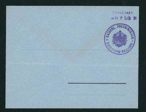 Deutsch-Ostafrika Vorausfrankierung Morogoro - Umschlag