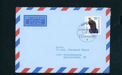 Berlin Michel Nummer 445 FDC