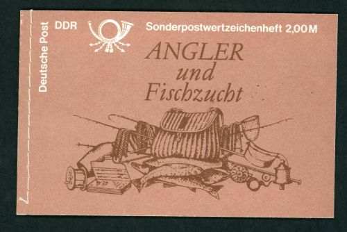 DDR Markenheftchen Michel Nummer MH 9w1 postfrisch - vollständig
