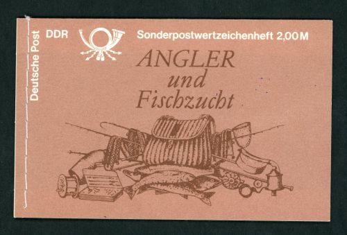 DDR Markenheftchen Michel Nummer MH 9 v1 postfrisch - vollständig