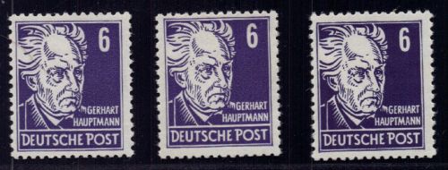 DDR Michel Nummer 328 vaXII, b+ VzX postfrisch teilw. geprüft