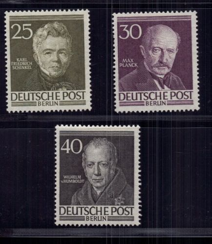 Berlin Michel Nummer 98 - 100 ungebraucht Falz