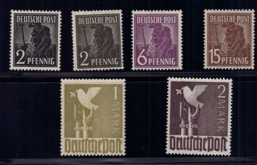 All. Besetzung Gemeinschafts. Lot aus Michel Nr. 943 - 960 postfrisch + geprüft