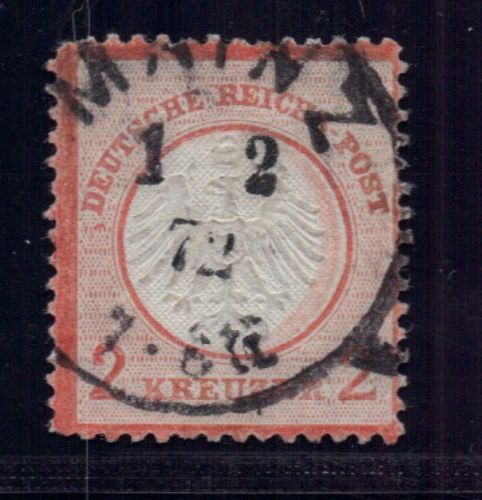 Deutsches Reich Michel Nummer 8 gestempelt