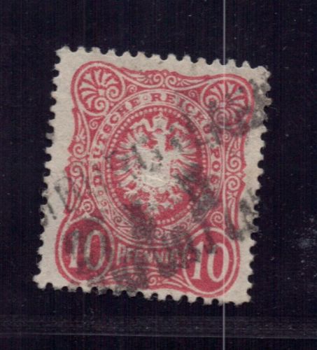 Deutsches Reich Michel Nummer 41 b VI PLF gestempelt + geprüft