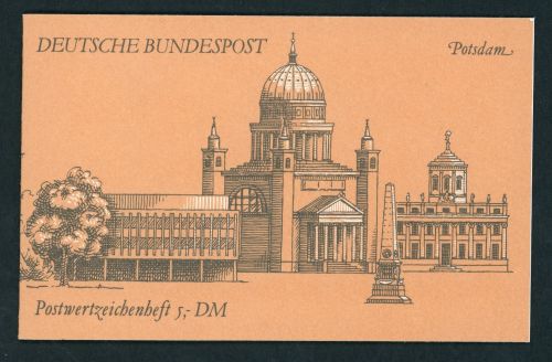 BRD Markenheftchen Michel Nummer 26b postfrisch