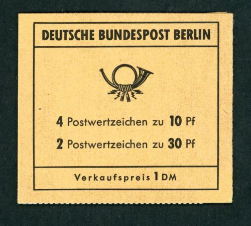 Berlin Markenheftchen 6a postfrisch