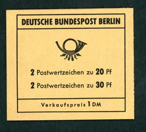 Berlin Markenheftchen 7a postfrisch