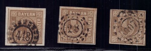 Bayern Michel-Nr. 11 gestempelt