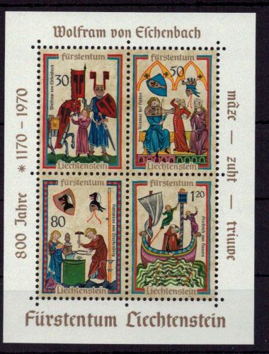 Liechtenstein Block 8 postfrisch