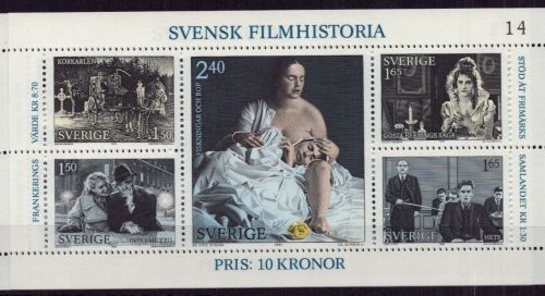 Schweden Block Nummer 9 postfrisch