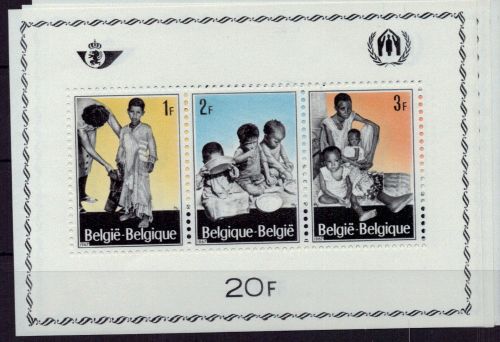 Belgien Block Nummer 37 postfrisch