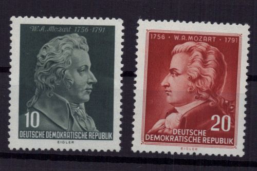 DDR Michel Nummer 510 + 511 postfrisch