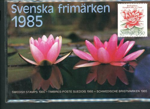 Schweden Jahresmappe 1985 postfrisch - Versiegelung geöffnet
