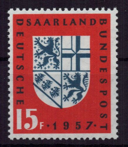 Saargebiet Michel-Nr. 379 postfrisch