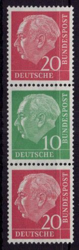 Bund Zusammendruck Michel-Nr. S34 postfrisch