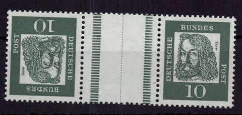 Bund Zusammendruck Michel-Nr. K21 postfrisch