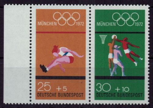 Bund Zusammendruck Michel-Nr. W30 postfrisch