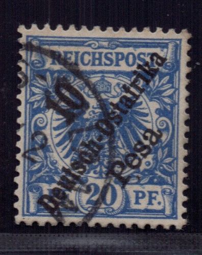 Dt. Kolonien Deutsch Ostafrika Michel Nr. 9 gestempelt