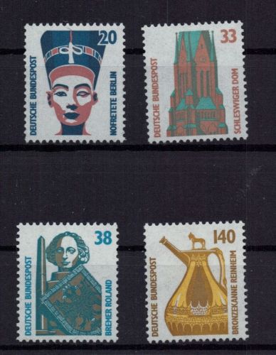 Bund Michel Nummer 1398 R - 1401 R postfrisch