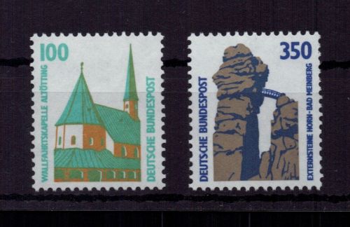 Bund Michel Nummer 1406 AuR II + 1407 AuR II postfrisch