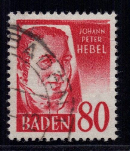 All. Besetzung Franz. Zone Baden Michel Nr 36 gestempelt