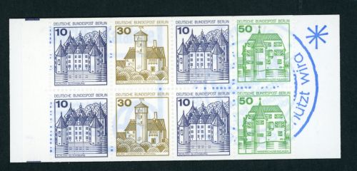 Berlin Markenheftchen 11c (MH 11c ) postfrisch