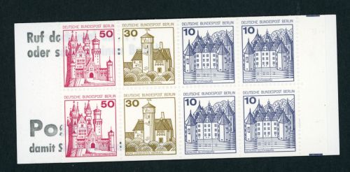 Berlin Markenheftchen 10ba (MH 10ba ) postfrisch