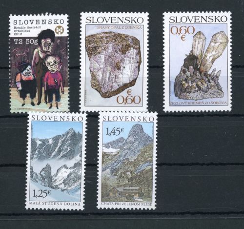 Slowakei Michel Nummer 715 - 719 postfrisch