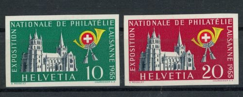 Schweiz Michel Nummer 611 + 612 ungebraucht Falz