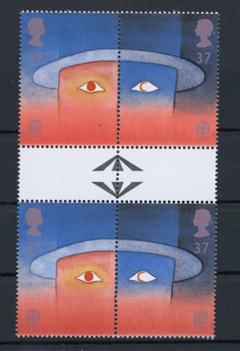 Großbritannien Michel Nummer 1339 + 1340 Paare mit Zwischensteg postfrisch