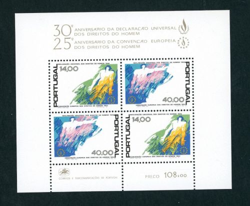 Portugal Block Nummer 24 postfrisch