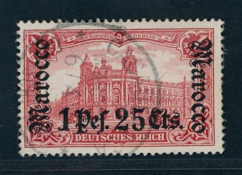 Deutsche Auslandpostämter Marokko Michel Nr. 30A gestempelt
