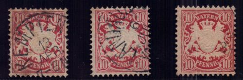 Bayern Michel-Nr. 39 (Lot) gestempelt