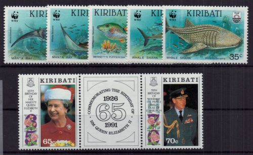 Kiribati Michel-Nr. 566 - 572 postfrisch